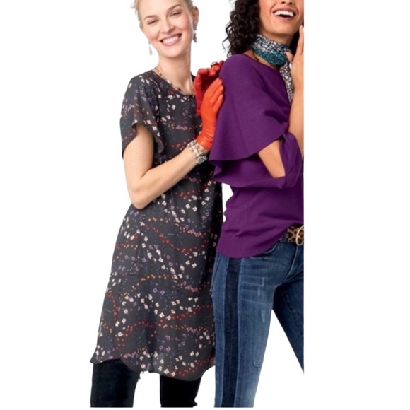 Cabi | Muse Floral Flutter Sleeve Dress Style 3828 - Picture 7 of 14